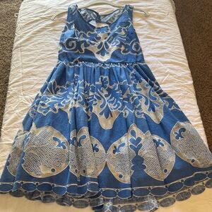 Plenty by Tracy Reese Blue and Cream Kids Dress 
Anthropologie